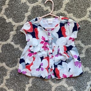 3t button up blouse